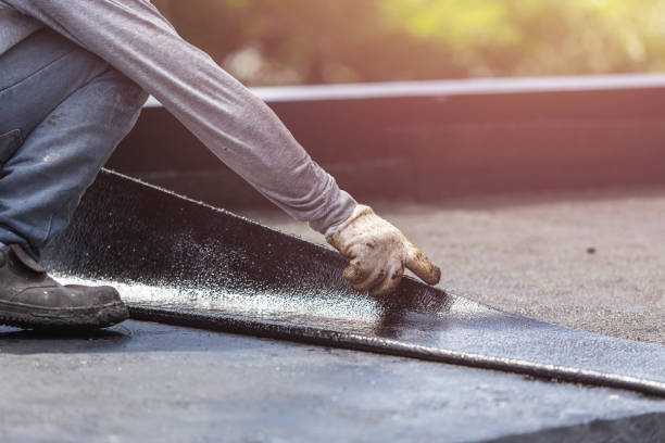 Professional Waterproofing technician working in Kiel, WI